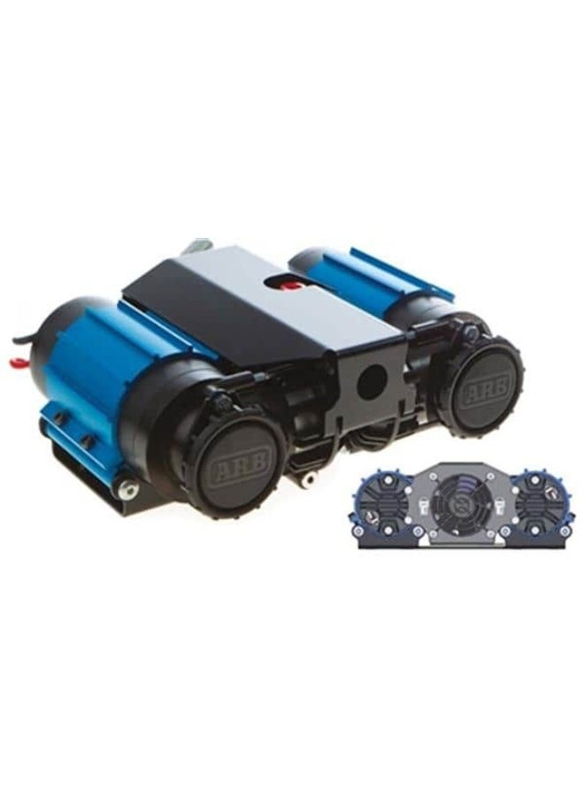 ARB Air Compressor | CKMTA12 12V | On-Board Twin Motor High Performance | Ideal for Lockers, Locking Differentials, Tire Inflator, Horn, Tools and Pneumatic Tools - Image 2